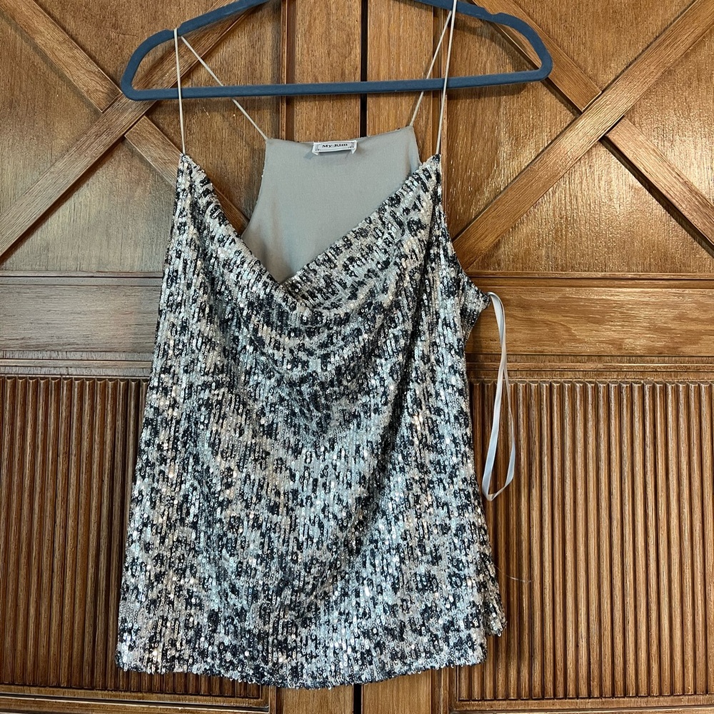 Sequin top